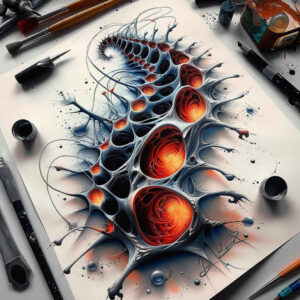 Biomechanika - Free tattoo design ideas ai genereted - inkby.ai