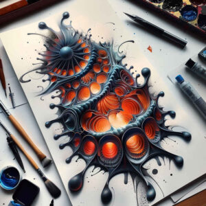 Biomechanika - Free tattoo design ideas ai genereted - inkby.ai