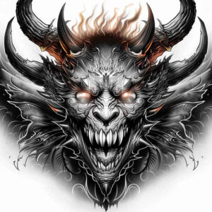 Demony - Free tattoo design ideas ai genereted - inkby.ai