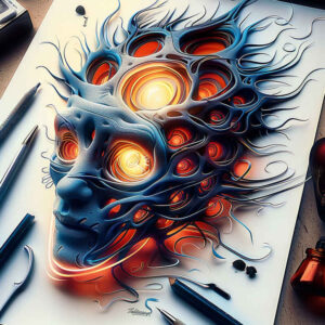 Biomechanika - Free tattoo design ideas ai genereted - inkby.ai