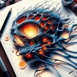 Biomechanika - Free tattoo design ideas ai genereted - inkby.ai