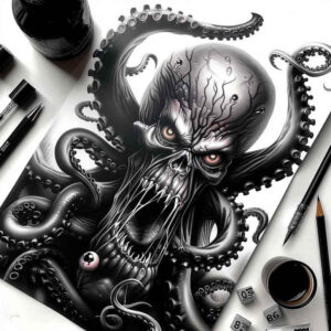 Inne mroczne - Free tattoo design ideas ai genereted - inkby.ai