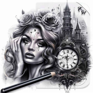 Inne mroczne - Free tattoo design ideas ai genereted - inkby.ai
