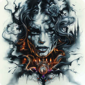 Inne mroczne - Free tattoo design ideas ai genereted - inkby.ai