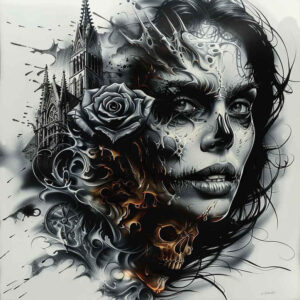 Inne mroczne - Free tattoo design ideas ai genereted - inkby.ai