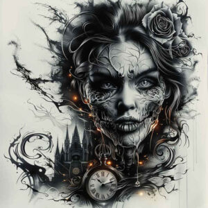 Inne mroczne - Free tattoo design ideas ai genereted - inkby.ai