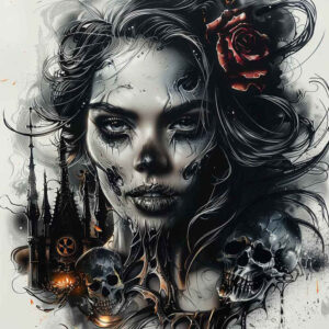 Inne mroczne - Free tattoo design ideas ai genereted - inkby.ai