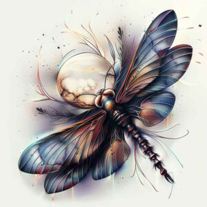 Motyle ćmy ważki - Free tattoo design ideas ai genereted - inkby.ai