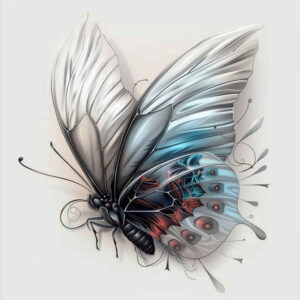Motyle ćmy ważki - Free tattoo design ideas ai genereted - inkby.ai