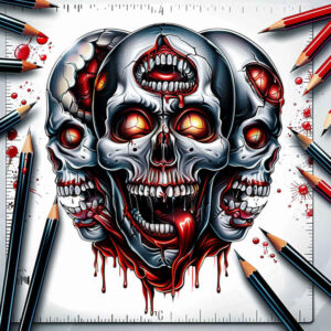 Inne mroczne - Free tattoo design ideas ai genereted - inkby.ai
