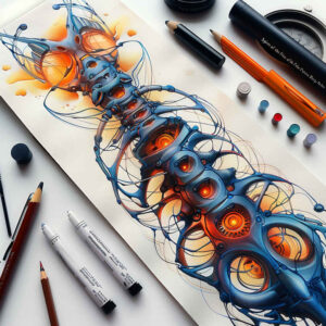Biomechanika - Free tattoo design ideas ai genereted - inkby.ai