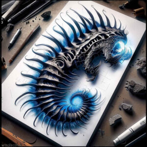 Biomechanika - Free tattoo design ideas ai genereted - inkby.ai