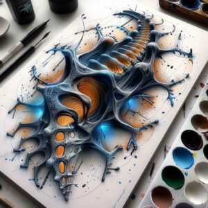 Biomechanika - Free tattoo design ideas ai genereted - inkby.ai