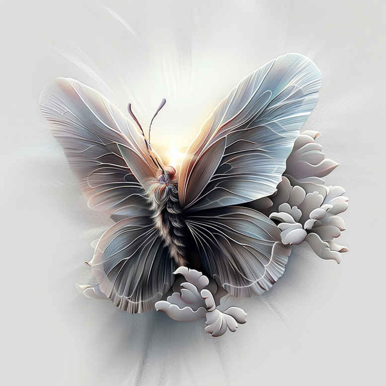 Motyle ćmy ważki - Free tattoo design ideas ai genereted - inkby.ai