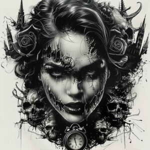 Inne mroczne - Free tattoo design ideas ai genereted - inkby.ai