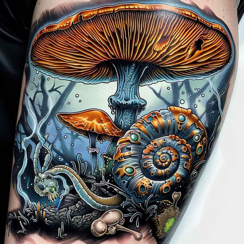 Inne mroczne - Free tattoo design ideas ai genereted - inkby.ai