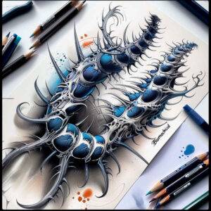 Biomechanika - Free tattoo design ideas ai genereted - inkby.ai