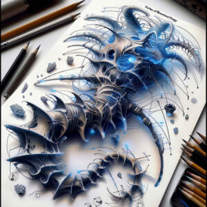 Biomechanika - Free tattoo design ideas ai genereted - inkby.ai