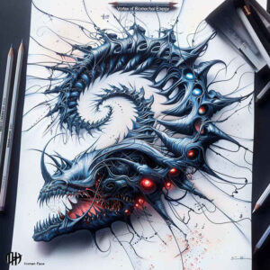 Biomechanika - Free tattoo design ideas ai genereted - inkby.ai