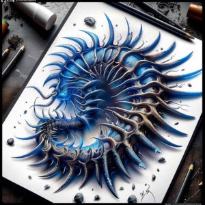 Biomechanika - Free tattoo design ideas ai genereted - inkby.ai