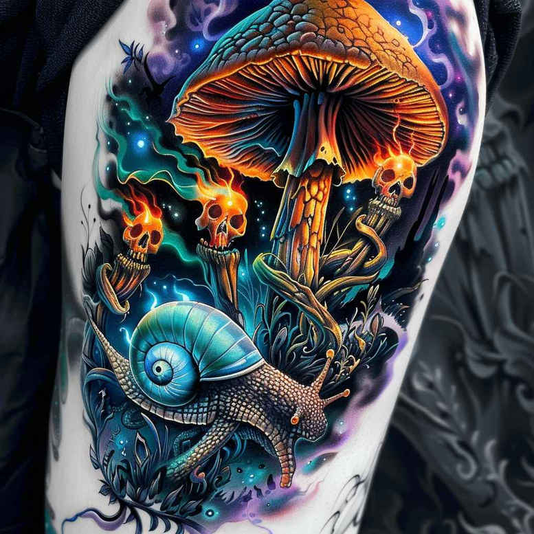 Inne mroczne - Free tattoo design ideas ai genereted - inkby.ai