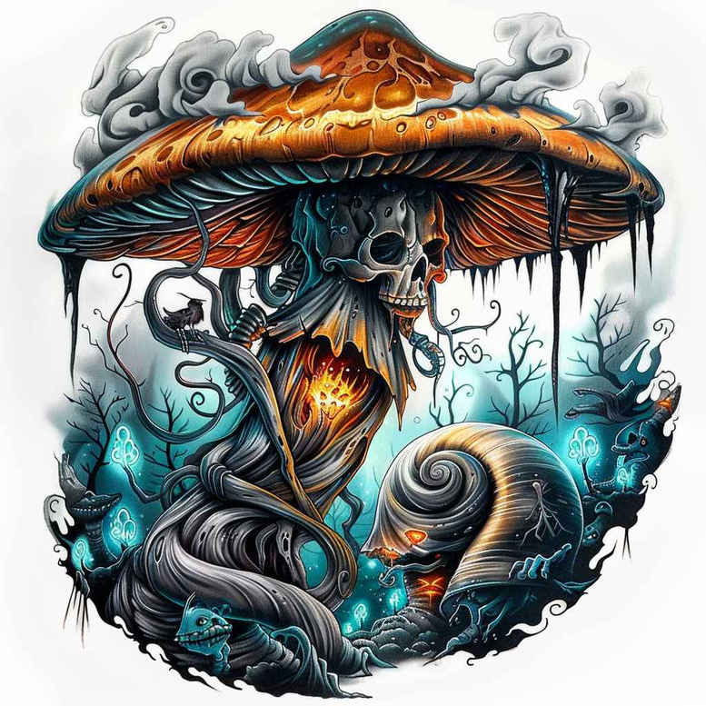 Inne mroczne - Free tattoo design ideas ai genereted - inkby.ai