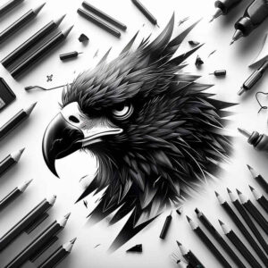 Kruki i wrony - Free tattoo design ideas ai genereted - inkby.ai
