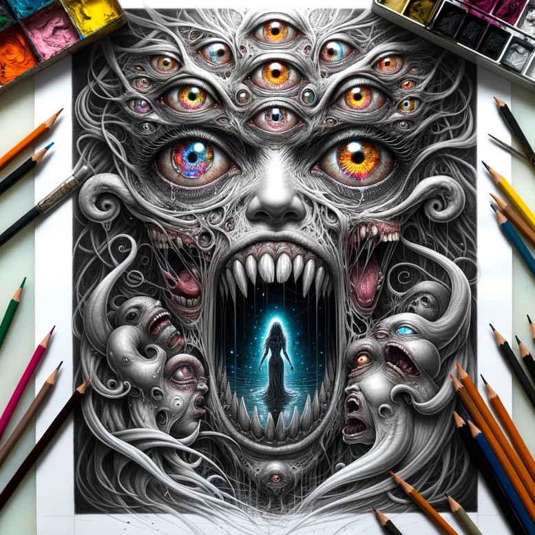 Inne mroczne - Free tattoo design ideas ai genereted - inkby.ai