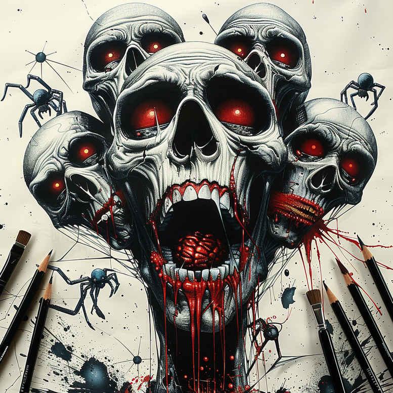 Inne mroczne - Free tattoo design ideas ai genereted - inkby.ai