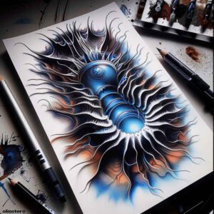 Biomechanika - Free tattoo design ideas ai genereted - inkby.ai