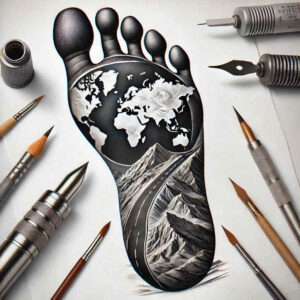 Podróże - Free tattoo design ideas ai genereted - inkby.ai