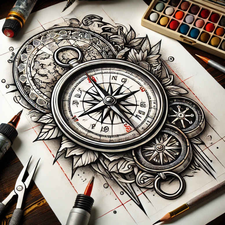 Podróże - Free tattoo design ideas ai genereted - inkby.ai