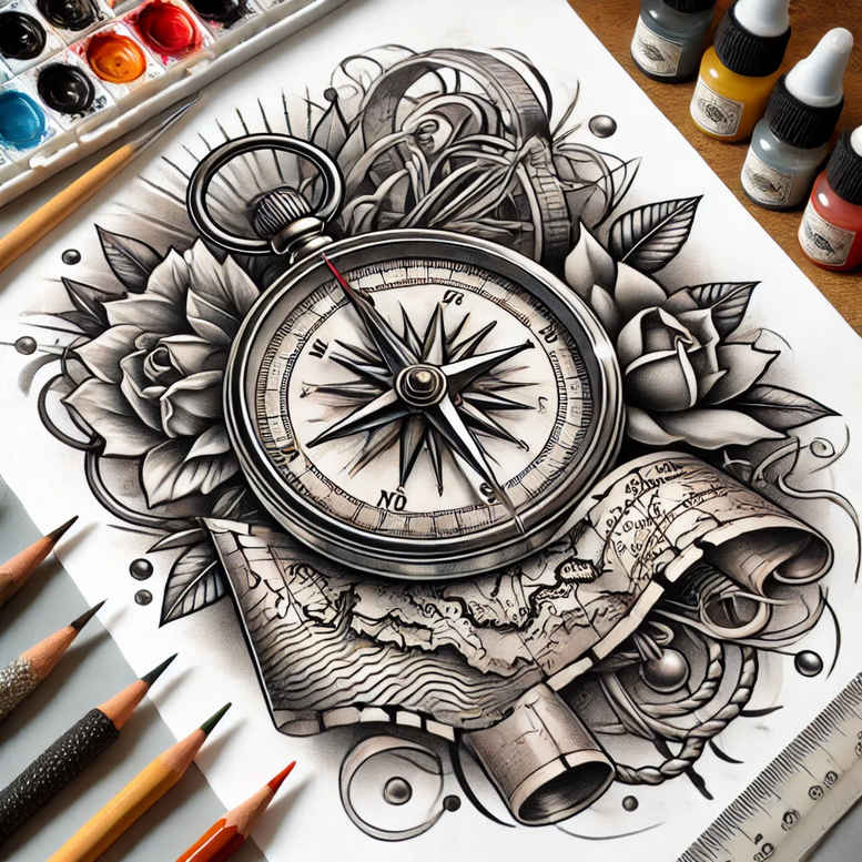 Podróże - Free tattoo design ideas ai genereted - inkby.ai