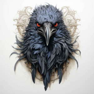 Kruki i wrony - Free tattoo design ideas ai genereted - inkby.ai