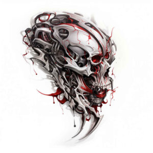 Biomechanika - Free tattoo design ideas ai genereted - inkby.ai