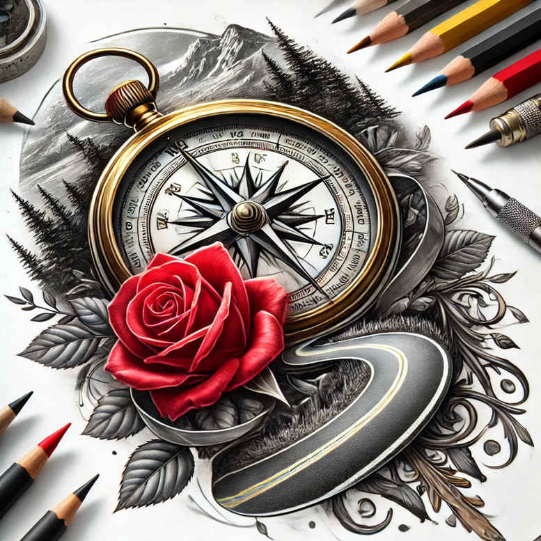 Podróże - Free tattoo design ideas ai genereted - inkby.ai