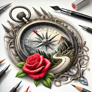 Podróże - Free tattoo design ideas ai genereted - inkby.ai