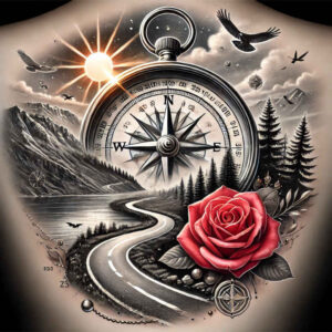 Podróże - Free tattoo design ideas ai genereted - inkby.ai