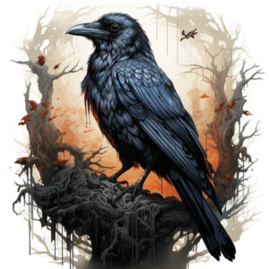 Kruki i wrony - Free tattoo design ideas ai genereted - inkby.ai