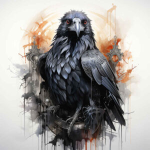Kruki i wrony - Free tattoo design ideas ai genereted - inkby.ai