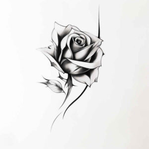 Delikatne kwiaty - Free tattoo design ideas ai genereted - inkby.ai