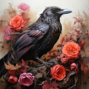 Kruki i wrony - Free tattoo design ideas ai genereted - inkby.ai