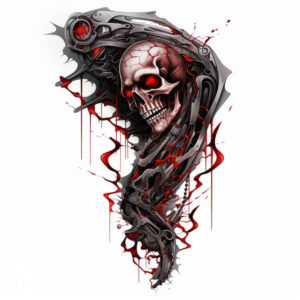 Biomechanika - Free tattoo design ideas ai genereted - inkby.ai