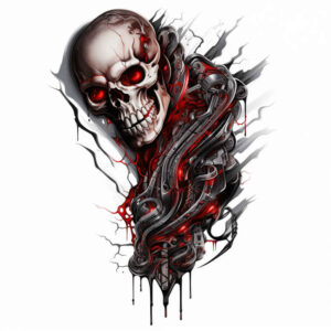 Biomechanika - Free tattoo design ideas ai genereted - inkby.ai