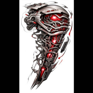 Biomechanika - Free tattoo design ideas ai genereted - inkby.ai