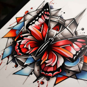 Motyle ćmy ważki - Free tattoo design ideas ai genereted - inkby.ai