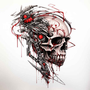 Biomechanika - Free tattoo design ideas ai genereted - inkby.ai