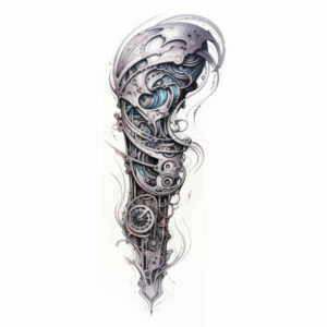 Biomechanika - Free tattoo design ideas ai genereted - inkby.ai