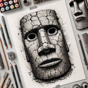 Surrealistyczne postacie - Free tattoo design ideas ai genereted - inkby.ai