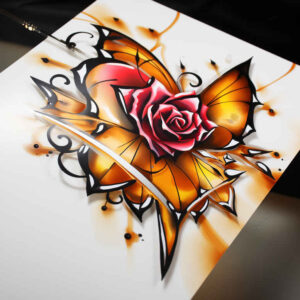 Motyle ćmy ważki - Free tattoo design ideas ai genereted - inkby.ai